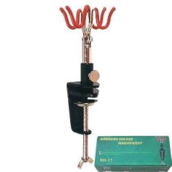 AIRBRUSH HOLDER/STAND-Hold 2 Airbrushes-Paint-Hobby-Art