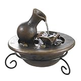 Alpine Tabletop Fountain - Pitcher Pouring