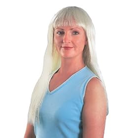 Lady GaGa Long Blonde Wig - Celebrity Fancy Dress