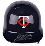 Signed Joe Mauer Minnesota Twins Mini Helmet - PSA/DNA - Autographed MLB Mini Helmets