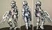Hasslefree Miniatures: Sci-Fi - Debra, female trooper w/ pulse rifle