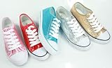 Blue Low-top Designer Inspired Sequin Sneakers