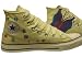 Converse Chuck Taylor All Star Hi Top Custom Unbleached White Butterfly Hand Painted