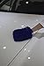 Crusar Microfiber Chenille Dust Wash Mitt Thick and Super Absorbent Universal Fit for Most Hands Use Wet or Dry Dark Blue Pack of 1