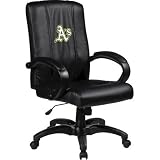 Home Office Chair with MLB Logo Panel Team: Oakland Athletics Secondary