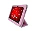 iShoppingdeals - for Toshiba Excite AT305 / AT300 Tablet PU Leather Folio Cover Case, Pink