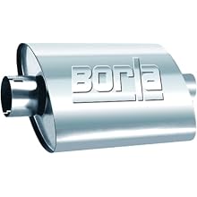 Borla 40981 Turbo Center/Center Universal Performance Muffler