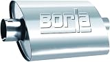 Borla 40980 Universal Turbo Center/Center Muffler