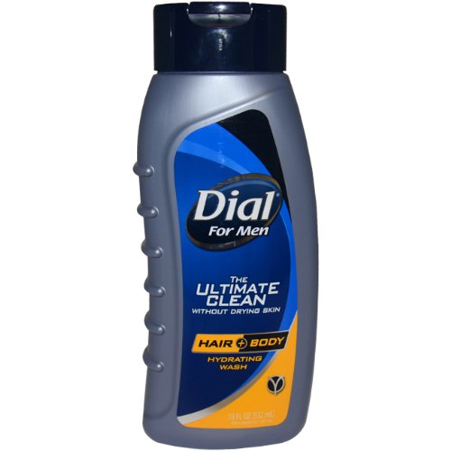 Dial for Men Hair and Body Wash, Clean, 16-Ounce (Pack of 2)