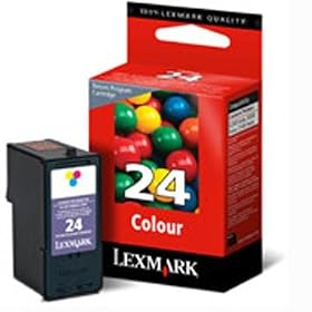 Click here to buy Lexmark #24 Color Return Program Print factory (OEM) Cartridge 18C1524 by Lexmark.