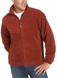  : Columbia Sportswear Men's Steens Mountain Sweater, Red Rover, Small