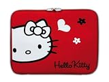 Port HELLO KITTY 15.6 inch Laptop Sleeve with Red Flowers