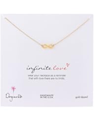 Dogeared "Reminders" Infinity Gold Charm Necklace