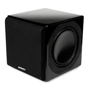 Energy's ESW-M8 sub uses 3 woofers - 1 active + 2 passive