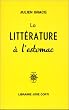 La Litt�rature � l'estomac