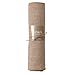 Ling's moment Natural Jute Burlap Table Runner 14x60 Inch,Sewn Edge