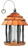 Perky Pet Gazebo Wood Bird Feeder, Multi Port with Sure-Lock Cap