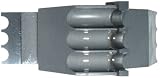 Magnate M096L Triple Bead & Flute Shaper Cutter - Bead Profile; 1-1/4 Bore; 1/8 Radius