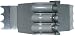 Magnate M096L Triple Bead & Flute Shaper Cutter - Bead Profile; 1-1/4 Bore; 1/8 Radius