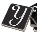 Marble Coaster Set Y - Black