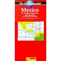 Road Map of Mexico and Central America. Easy to Read Maps for Safe and Enjoyable Travel (Road Maps of the World Series)