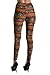 Seamless Leggings for Women Footless Full Length Stretch Printed Legging Tights