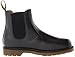 Dr. Martens Unisex 2976 Smooth Leather Chelsea Boot, Black, 5 Women/4 Men