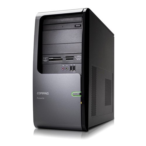 Compaq Presario SR5550F Desktop PC (2.8 GHz AMD Athlon X2 5400 Dual Core Processor, 3 GB RAM, 500 GB Hard Drive, DVD Drive, Vista Premium)