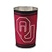 Oklahoma Sooners NCAA Tapered Wastebasket (15 Height) by Wincraft