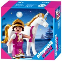 Childrens Toyshop  Toys : Playmobil Special 4645: Princess with Unicorn