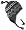 GREY / BLACK - WHITE OVAL