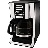 Mr. Coffee SJX33GT Programmable 12-Cup Coffee Maker Black / Chrome