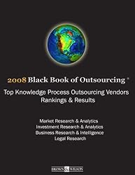 2008 Top KNOWLEDGE PROCESS (KPO) Outsourcing Vendors, Black Book Survey Results