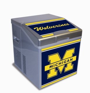 Michigan Wolverines Logo Portable Ice Maker
