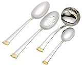 Lenox Eternal Gold 4-Piece Stainless Steel Flatware Hostess Set