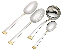 Lenox Eternal Gold 4-Piece Stainless Steel Flatware Hostess Set