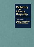Review Gale Cengage  / Twenty-First Century Canadian Writers (Dictionary of Literary Biography)