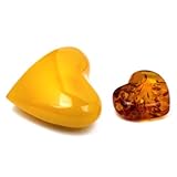 Baltic Amber Valentines Day Two Lovers Hearts Fun Gemstones