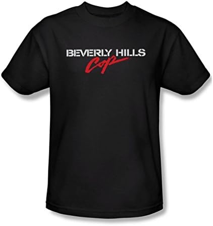Beverly Hills Cop - Mens Logo T-Shirt In Black, XX-Large, Black