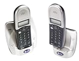 AT&T 2230 2.4 GHz Dual-Handset Cordless Phone with Caller ID (Champagne)