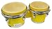 Signature Music Tunable Yellow Wood Bongo Set New 4613Y