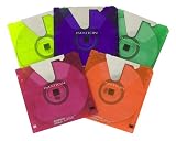 Imation 3.5IN 1.44MB Preformatted IBM Neon Paper Sleeve with Hangtab (5-Pack)