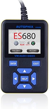 Icarscan ES680 VAG RPO OBD Car Scanner OBD2 Auto Diagnostic Scan Tool OBD2 Code Reader Scan Tools Compatible with All VW AUDI SKODA and SEAT Series Vehicles
