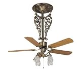 Fanimation 36 Americana, Antique Brass Finish,220v Traditional Ceiling Fans FP420AB-220