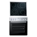 Gorenje BC 5106 ZX + ECD 620 EX Einbau-Herd-Kochfeld-Kombination / A-20% / 0.87 kWh / Kochfeld: Ceran / 1 Hi-Light-Zweikreis-Kochzone / 4-fach Restw�rmeanzeige / edelstahl
