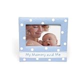 Mud Pie Baby Little Prince Blue Twill Photo Frame,... by Mud Pie
