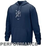Nike Detroit Tigers Navy Blue MLB Therma-FIT Performance Hoody Sweatshirt