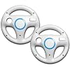 Mario Kart Racing Wheel for Wii (2pcs Bundle) (Bulk Packaging)