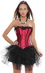 Corset   Waistline Lace-Up  Dress