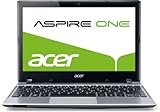 Acer Aspire One 756 29.46cm (11.6 Zoll) Netbook (Intel Dual Core 847, 1.1 GHz, 2 GB RAM, 320 GB HDD, Intel HD, ohne Betriebssystem ) silber